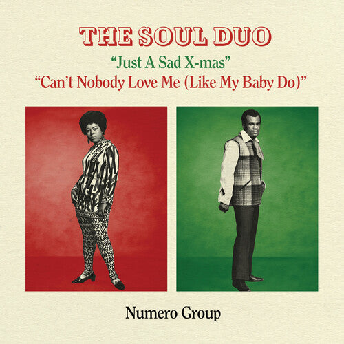Soul Duo: Just A Sad Xmas B/w Can't Nobody Love Me - Splatter - VINYL LP "VINYLBADGES"