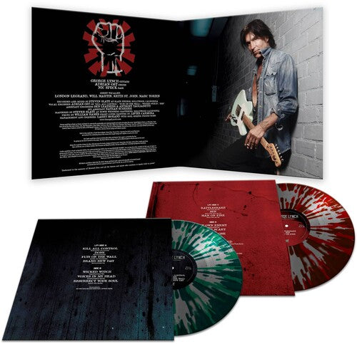 George Lynch: Kill All Control - Double Splatter - VINYL LP "VINYLBADGES"