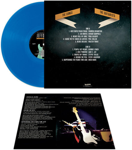 Various Artists: Jeffology - An Homage To Jeff Beck (Various Artists) - Blue - VINYL LP "VINYLBADGES"