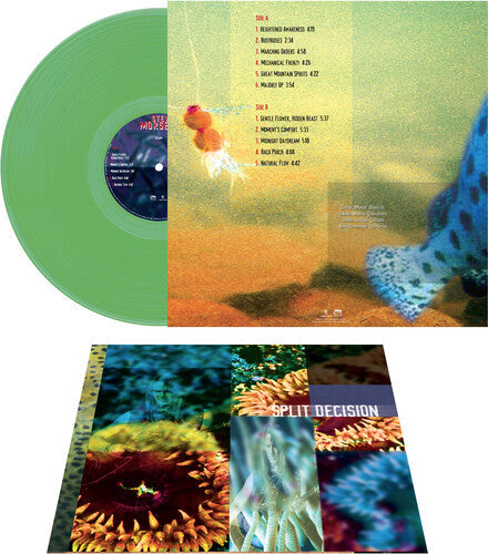 Steve Morse Band: Split Decision - Green - VINYL LP "VINYLBADGES"