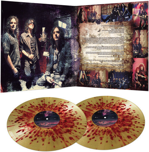 Red Zone Rider: Red Zone Rider - Gold/red Splatter - VINYL LP "VINYLBADGES"