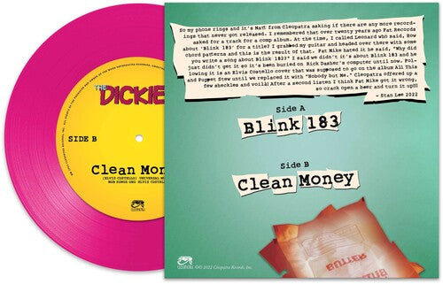 The Dickies: Blink-183 - MAGENTA - VINYL LP "VINYLBADGES"
