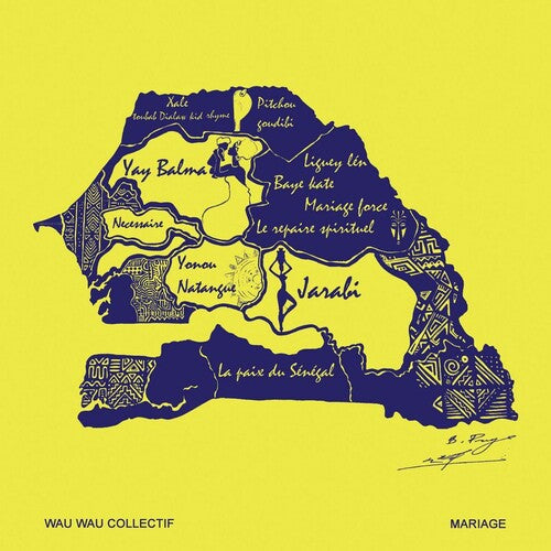 Wau Wau Collectif: Mariage - VINYL LP "VINYLBADGES"