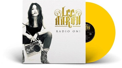 Lee Aaron: Radio On - Sun Yellow - VINYL LP "VINYLBADGES"
