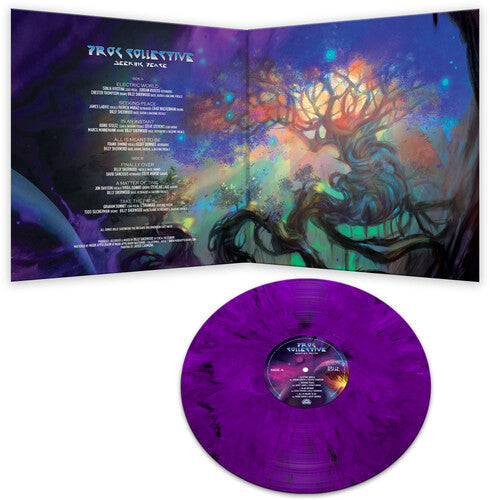 The Prog Collective: Seeking Peace - PURPLE MARBLE - VINYL LP "VINYLBADGES"