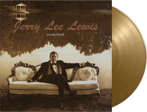 Jerry Lee Lewis: Young Blood - Limited 180-Gram Gold Colored Vinyl - VINYL LP "VINYLBADGES"