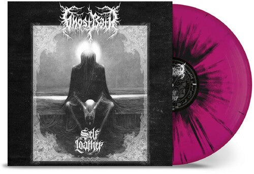 Ghost Bath: Self Loather - Trans-Violet W/ Black Splatter - VINYL LP "VINYLBADGES"