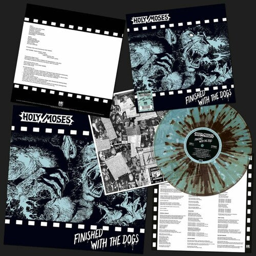 Holy Moses: Finished With The Dogs - Splatter - VINYL LP "VINYLBADGES"