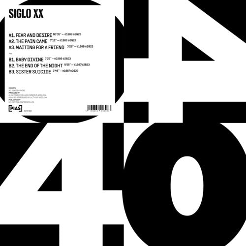 Siglo XX: - PIAS 40 - VINYL LP "VINYLBADGES"