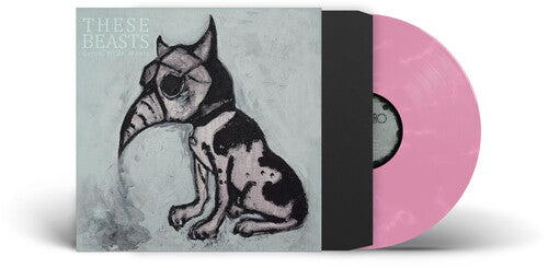 These Beasts: Cares, Wills, Wants - Pink Marbled - VINYL LP "VINYLBADGES"