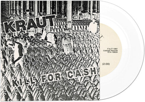 Kraut: Kill For Cash - White - VINYL LP "VINYLBADGES"