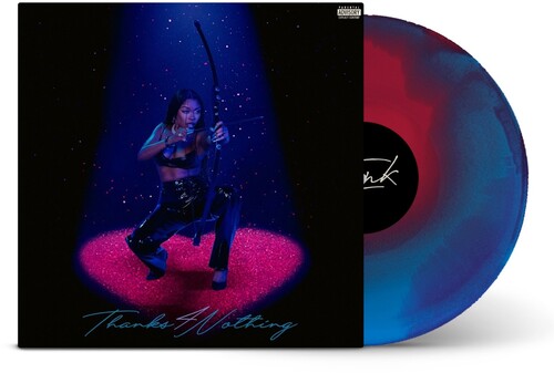 Tink: Thanks 4 Nothing - Berry Tie Dye - VINYL LP "VINYLBADGES"