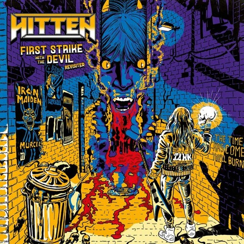 Hitten: First Strike With The Devil - Revisited - Mustard - VINYL LP "VINYLBADGES"