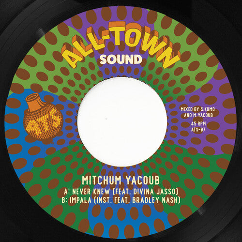 Mitchum Yacoub: Never Knew - White - VINYL LP "VINYLBADGES"