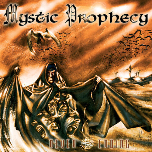 Mystic Prophecy: Never Ending - Transparent Orange - VINYL LP "VINYLBADGES"