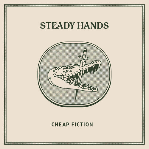 Steady Hands: Cheap Fiction - Electric Blue - VINYL LP "VINYLBADGES"