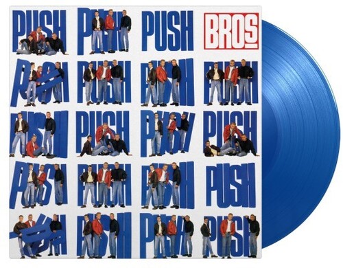 Bros: Push: 35th Anniversary - Limited 180-Gram Translucent Blue Colored Vinyl - VINYL LP "VINYLBADGES"