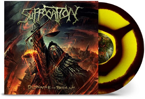 Suffocation: Pinnacle of Bedlam - Yellow/Black Corona - VINYL LP "VINYLBADGES"