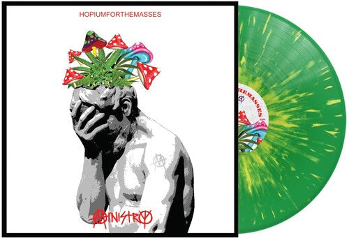 Ministry: Hopiumforthemasses - Green & Yellow Splatter - VINYL LP "VINYLBADGES"