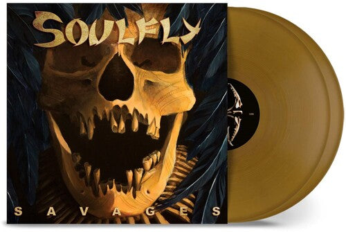 Soulfly: Savages - Gold - VINYL LP "VINYLBADGES"