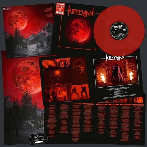 Kerrigan: Bloodmoon - Red - VINYL LP "VINYLBADGES"