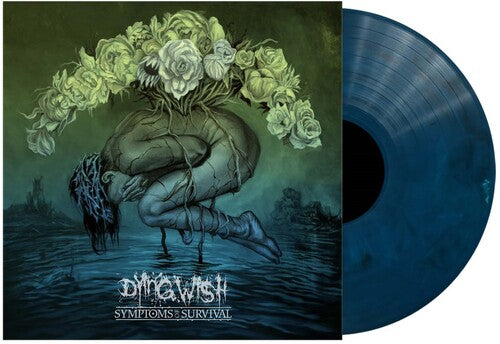Dying Wish: Symptoms of Survival - Blue Swirl - VINYL LP "VINYLBADGES"
