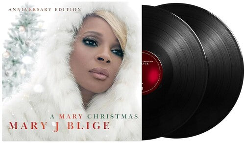 Mary Blige J: A Mary Christmas (Anniversary Edition) - VINYL LP "VINYLBADGES"