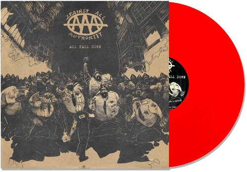 Against All Authority: All Fall Down - VINYL LP "VINYLBADGES"