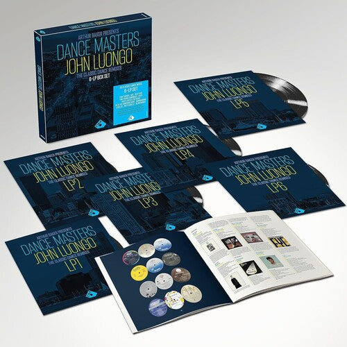 Arthur Baker: Arthur Baker Presents Dance Masters: John Luongo - 140gm 6LP Black Vinyl Boxset Signed Edition - VINYL LP "VINYLBADGES"