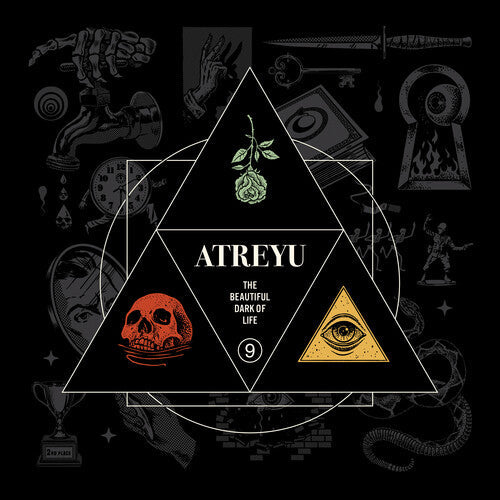 Atreyu: The Beautiful Dark of Life - Glow-in-the-Dark Clear - VINYL LP "VINYLBADGES"