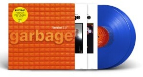 Garbage: Version 2.0 - Limited Blue Colored Vinyl - VINYL LP "VINYLBADGES"