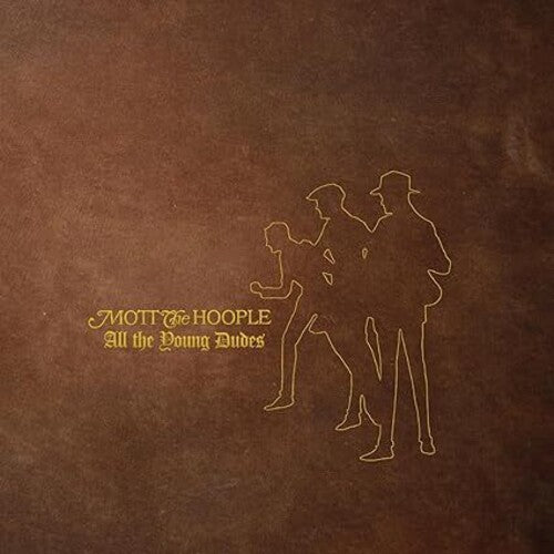 Mott the Hoople: All The Young Dudes: 50th Anniversary Edition - 140gm Black Vinyl, 72pp Hardback Book in Slipcase with 2CD, 12-inch vinyl, & Posters - VINYL LP "VINYLBADGES"
