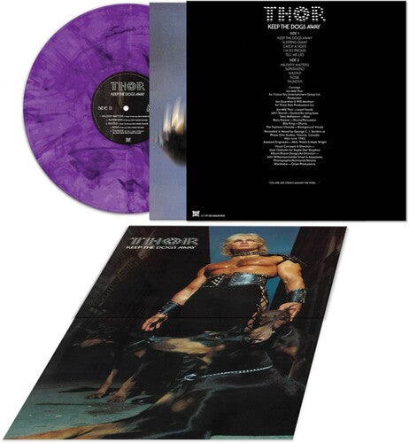 Thor: Keep The Dogs Away - Purple/black Haze - VINYL LP "VINYLBADGES"