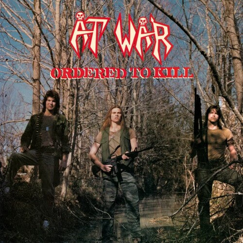 At War: Ordered To Kill - Camouflage Splatter - VINYL LP "VINYLBADGES"