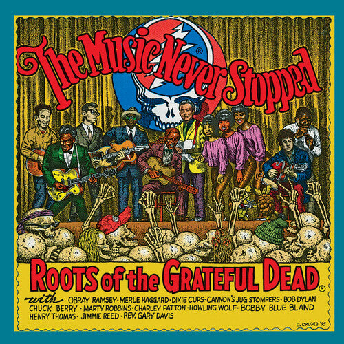 Various: The Music Never Stopped: The Roots of the Grateful Dead (Various Artists) - VINYL LP "VINYLBADGES"