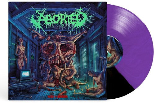 Abort: Vault of Horrors - Purple Black Split - VINYL LP "VINYLBADGES"