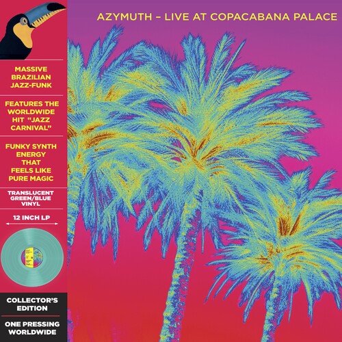 Azymuth: Live at Copacabana Palace - VINYL LP "VINYLBADGES"