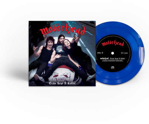 Motorhead: Train Kept A Rollin' - Blue - VINYL LP "VINYLBADGES"