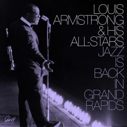 Louis Armstrong: Jazz Is Back in Grand Rapids - Purple - VINYL LP "VINYLBADGES"