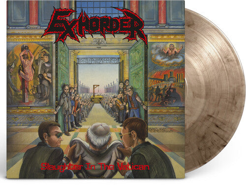 Exhorder: Slaughter In The Vatican - Limited 180-Gram Crystal Clear & Black Marble Colored Vinyl - VINYL LP "VINYLBADGES"