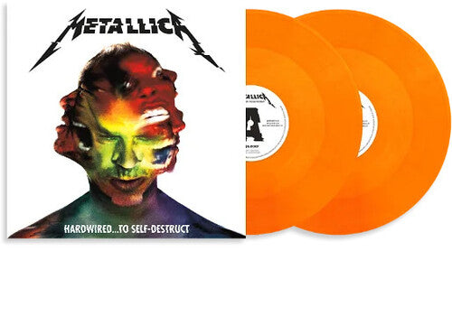 Metallica: Hardwired To Self-Destruct - Limited 'Flame Orange' Colored Vinyl - VINYL LP "VINYLBADGES"