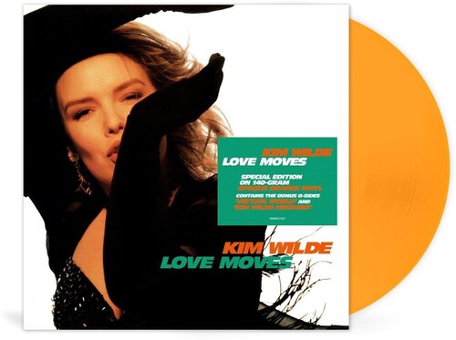 Kim Wilde: Love Moves - 140-Gram Orange Colored Vinyl - VINYL LP "VINYLBADGES"