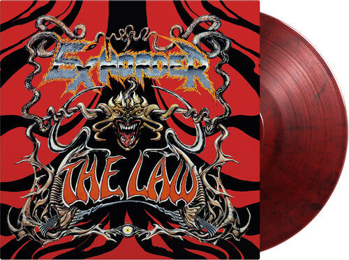 Exhorder: Law - Limited 180-Gram Red & Black Marble Colored Vinyl - VINYL LP "VINYLBADGES"