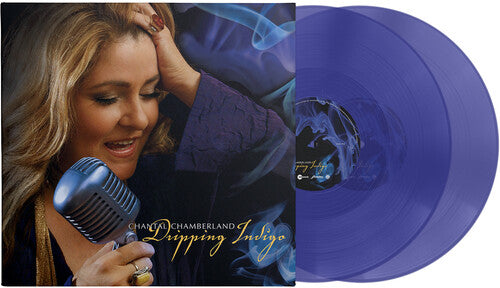 Chantal Chamberland: Dripping Indigo - Transparent Purple - VINYL LP "VINYLBADGES"