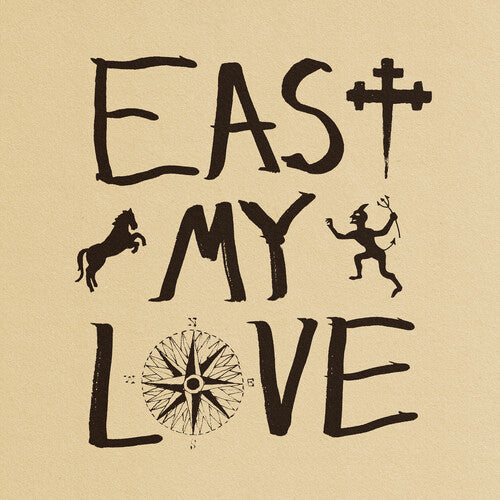 Current Joys: East My Love - Olive - VINYL LP "VINYLBADGES"