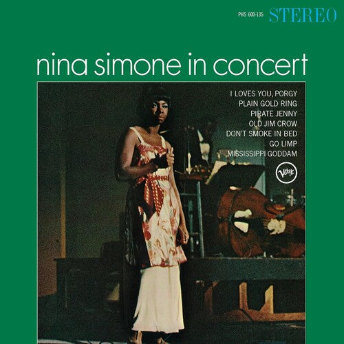 Nina Simone: Nina Simone In Concert (Verve Acoustic Sounds Series) - VINYL LP "VINYLBADGES"