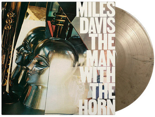 Miles Davis: Man With The Horn - Limited 180-Gram Gold & Black Marble Colored Vinyl - VINYL LP "VINYLBADGES"