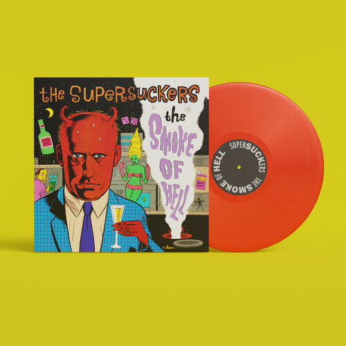 The Supersuckers: Smoke of Hell - Red - VINYL LP "VINYLBADGES"