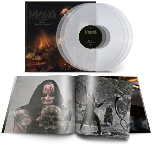 Behemoth: XXX Years Ov Blasphemy - Clear - VINYL LP "VINYLBADGES"