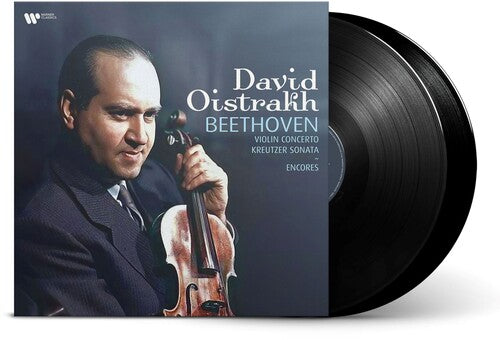 David Oistrakh: Beethoven: Violin Concerto, Kreutzer Sonata - Encores - VINYL LP "VINYLBADGES"